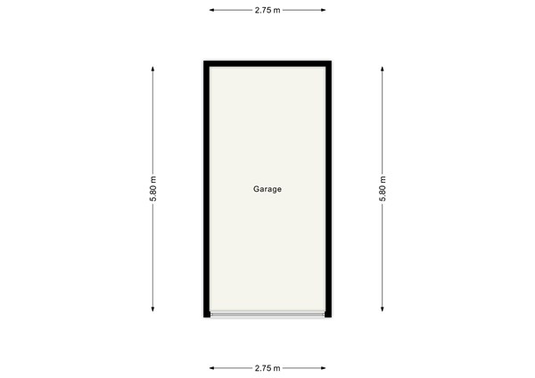 Floorplan - Minister Goeman Borgesiuslaan 20, 2285 EV Rijswijk